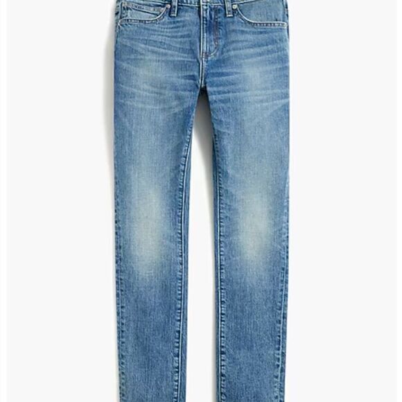 J. Crew Factory AZ868 Slim-fit jean in vintage flex Montauk Wash NWt size 35/32 - Picture 5 of 12
